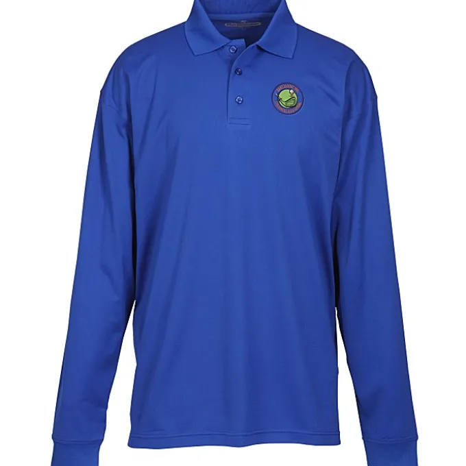 Blue Generation LS Snag Resistant Wicking Polo - Men's