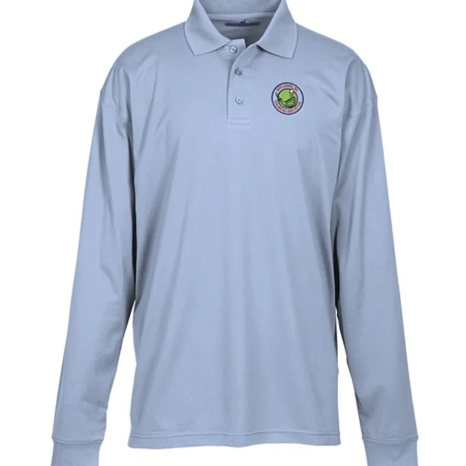 Blue Generation LS Snag Resistant Wicking Polo - Men's