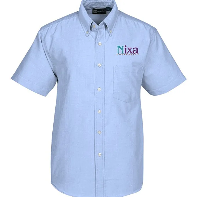 Blue Generation Short Sleeve Oxford - Men's - Solid