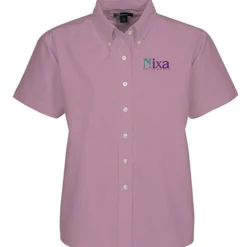 Blue Generation Short Sleeve Oxford - Ladies' - Solid