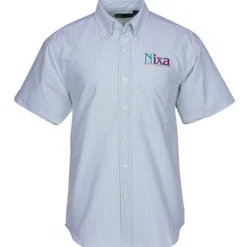 Blue Generation Short Sleeve Oxford - Men's - Stripes
