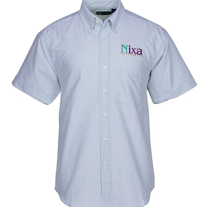 Blue Generation Short Sleeve Oxford - Men's - Stripes