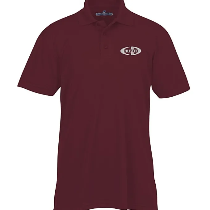 Blue Generation Snag Resistant Wicking Polo - Men's