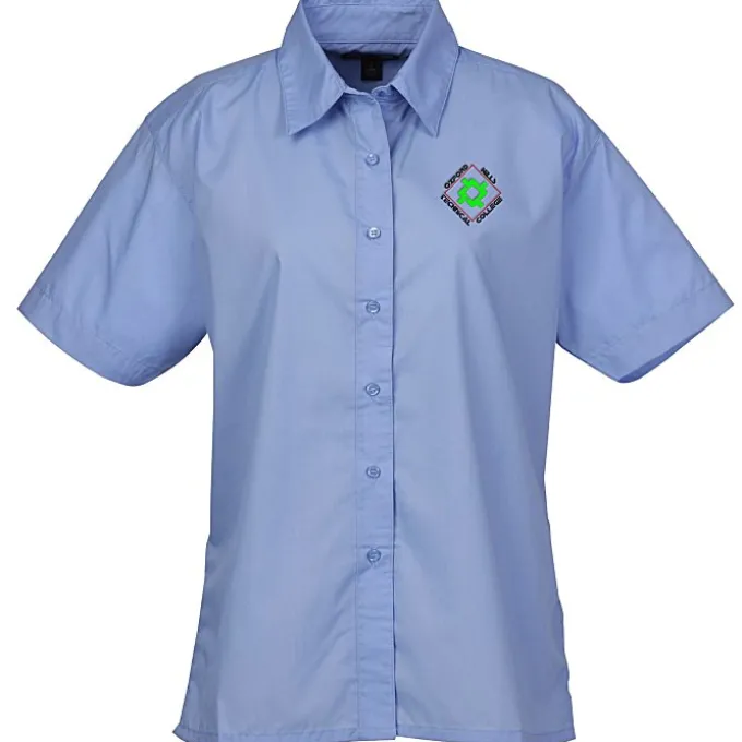 Blue Generation SS Featherweight Poplin - Ladies'
