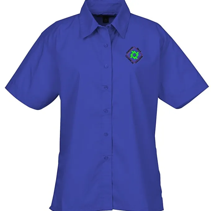 Blue Generation SS Featherweight Poplin - Ladies'