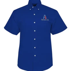 Blue Generation SS Stain-Resistant Twill Shirt - Men's