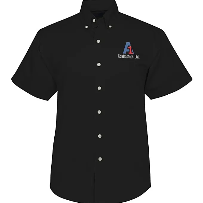 Blue Generation SS Stain-Resistant Twill Shirt - Men's