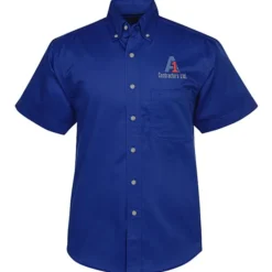 Blue Generation SS Stain-Resistant Twill Shirt - Men's