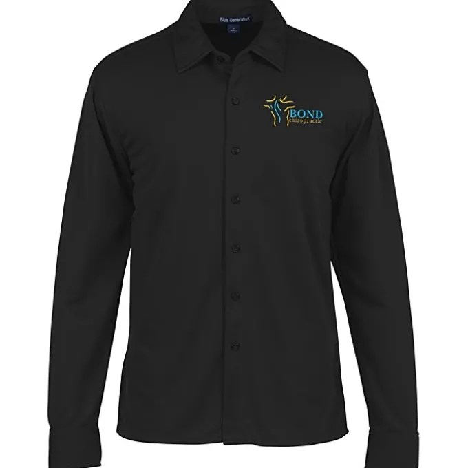 Blue Generation Stretch Knit Shirt - Men's