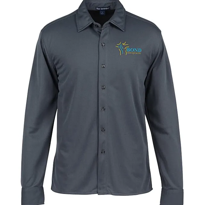 Blue Generation Stretch Knit Shirt - Men's