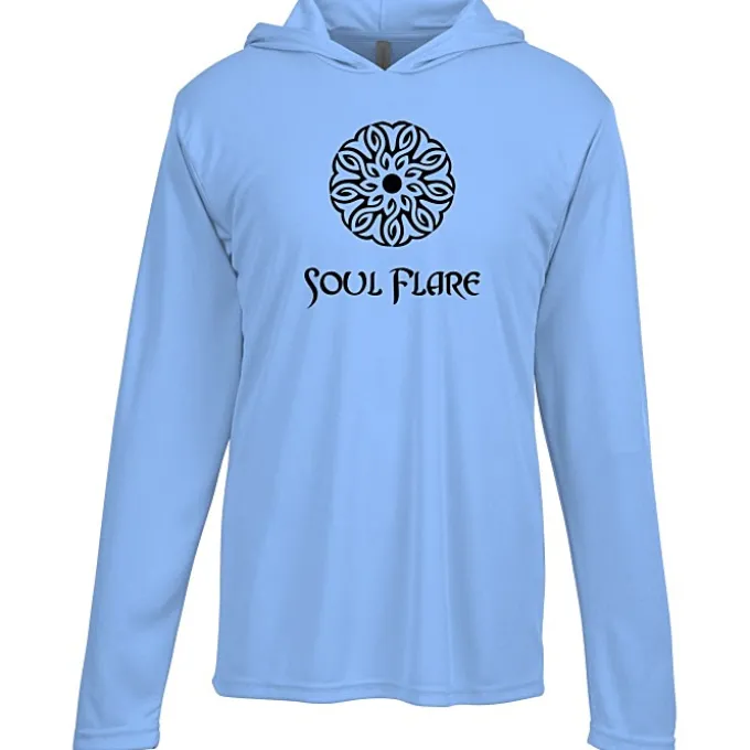 BLU-X-DRI Legend Long Sleeve Hooded T-Shirt
