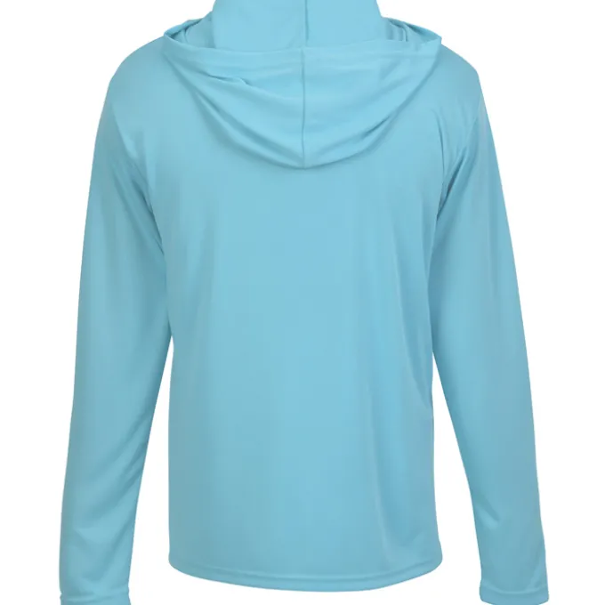 BLU-X-DRI Legend Long Sleeve Hooded T-Shirt