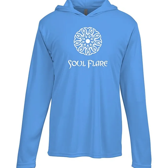 BLU-X-DRI Legend Long Sleeve Hooded T-Shirt
