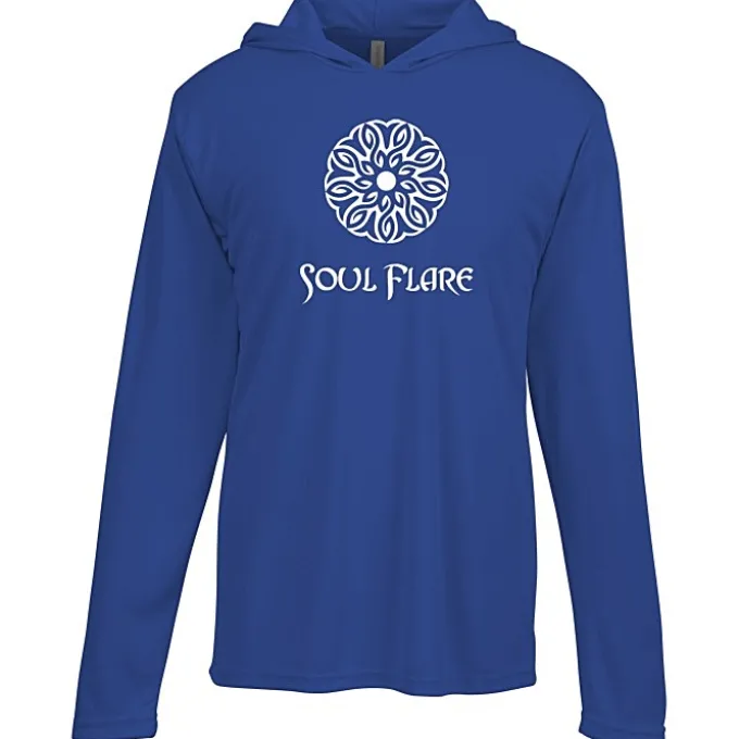 BLU-X-DRI Legend Long Sleeve Hooded T-Shirt