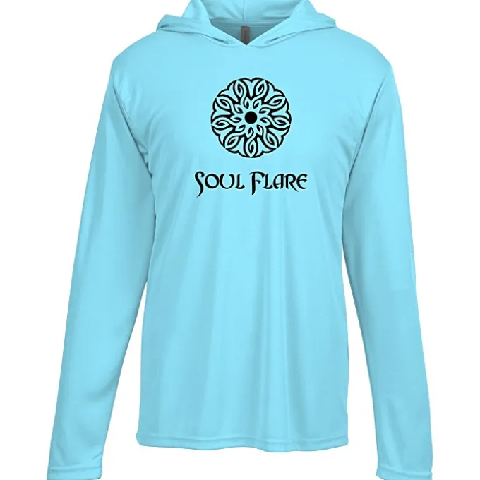 BLU-X-DRI Legend Long Sleeve Hooded T-Shirt