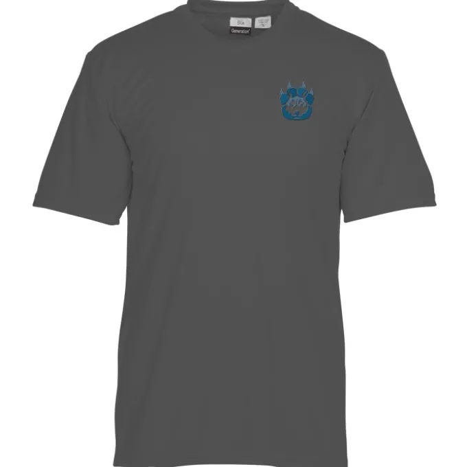 BLU-X-DRI Stain Release Performance T-Shirt - Men's - Embroidered