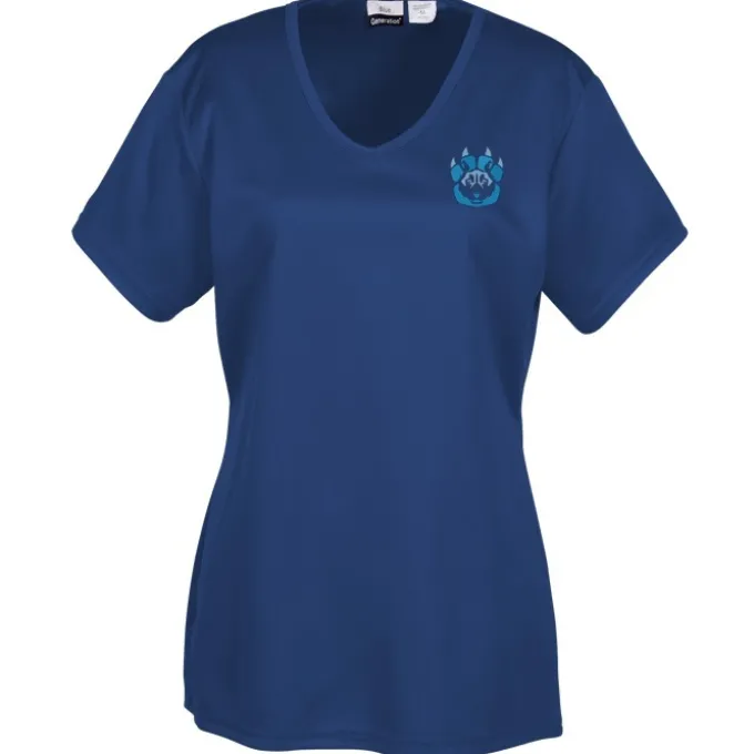 BLU-X-DRI Stain Release Performance T-Shirt - Ladies' - Embroidered