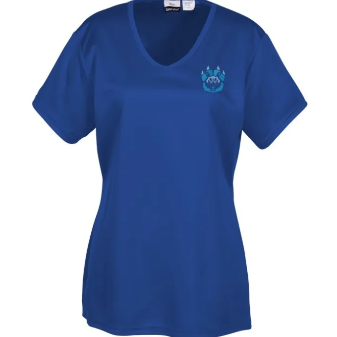 BLU-X-DRI Stain Release Performance T-Shirt - Ladies' - Embroidered