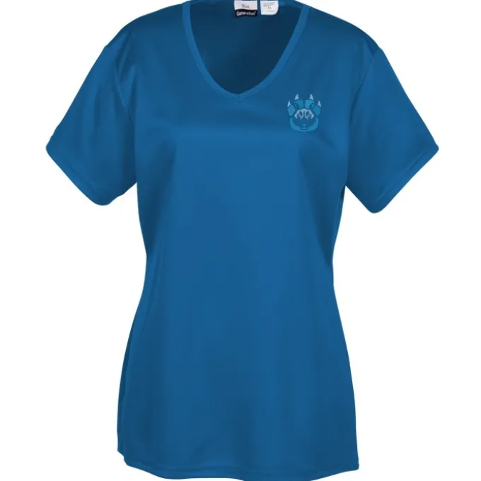 BLU-X-DRI Stain Release Performance T-Shirt - Ladies' - Embroidered