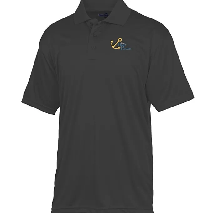 BLU-X-DRI Stain Release Performance Polo - Men's - Embroidered