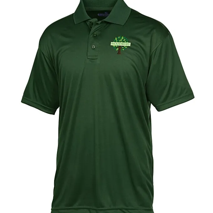 BLU-X-DRI Stain Release Performance Polo - Men's - Full Color