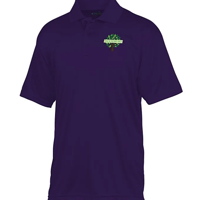BLU-X-DRI Stain Release Performance Polo - Men's - Full Color