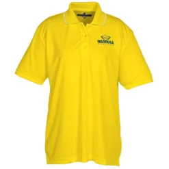 BLU-X-DRI Stain Release Performance Tipped Polo - Ladies'