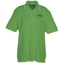 BLU-X-DRI Stain Release Performance Tipped Polo - Ladies'