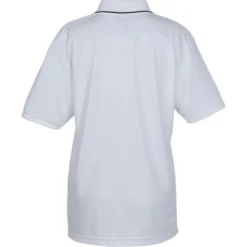 BLU-X-DRI Stain Release Performance Tipped Polo - Ladies'