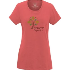 Bodie Heathered Blend T-Shirt - Ladies'