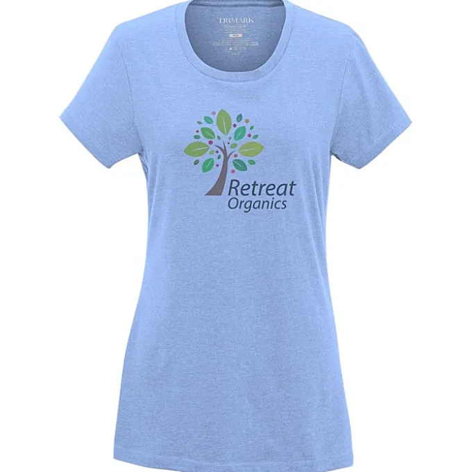 Bodie Heathered Blend T-Shirt - Ladies'