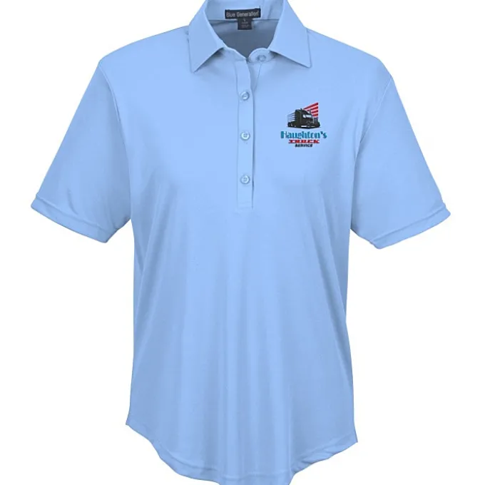 Bonded Collar Dress Polo - Ladies'