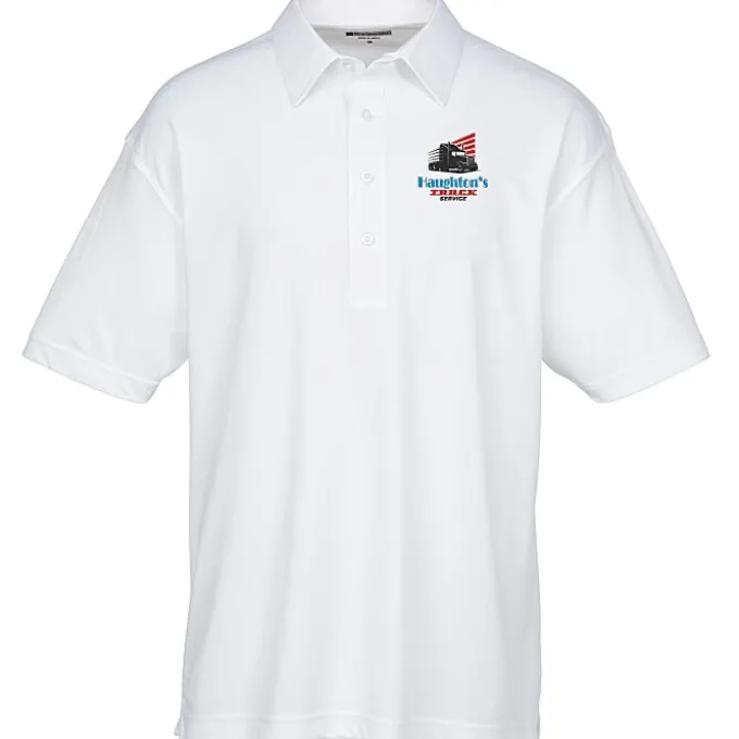 Bonded Collar Dress Polo - Men's