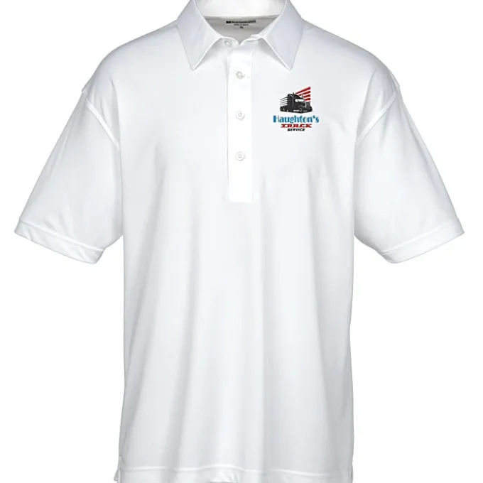 Bonded Collar Dress Polo - Men's