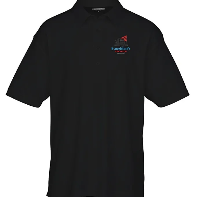 Bonded Collar Dress Polo - Men's