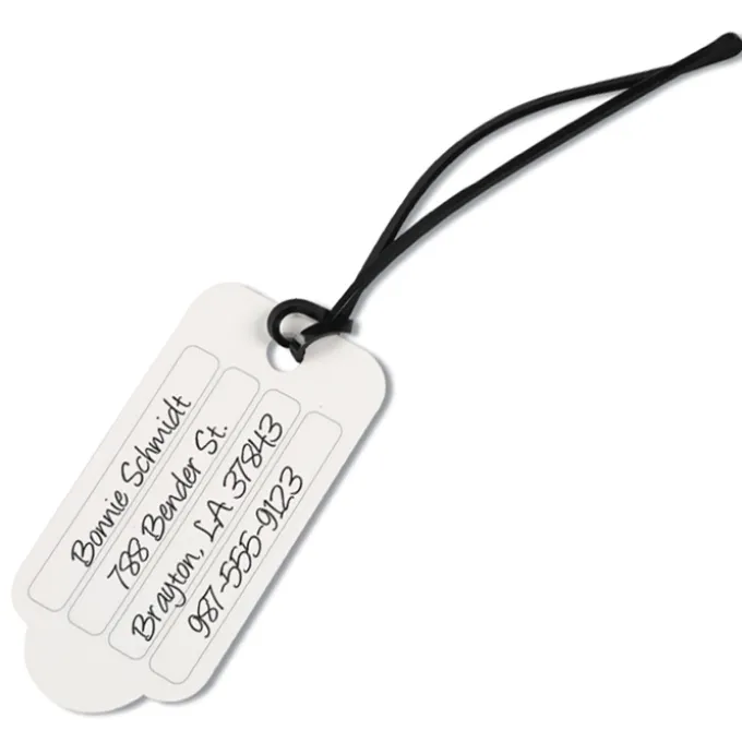 Bon Voyage Luggage Tag - Plane