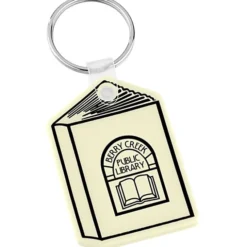 Book Soft Keychain - Opaque