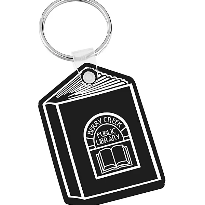 Book Soft Keychain - Opaque