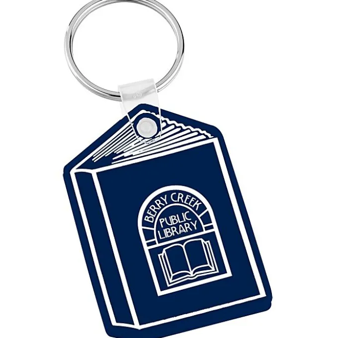 Book Soft Keychain - Opaque
