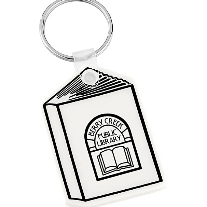Book Soft Keychain - Opaque
