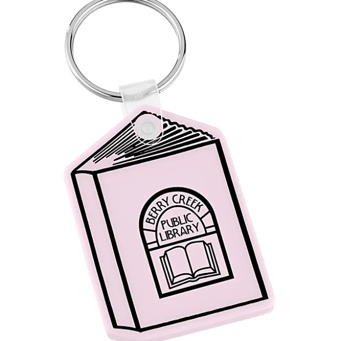 Book Soft Keychain - Opaque