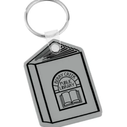 Book Soft Keychain - Opaque