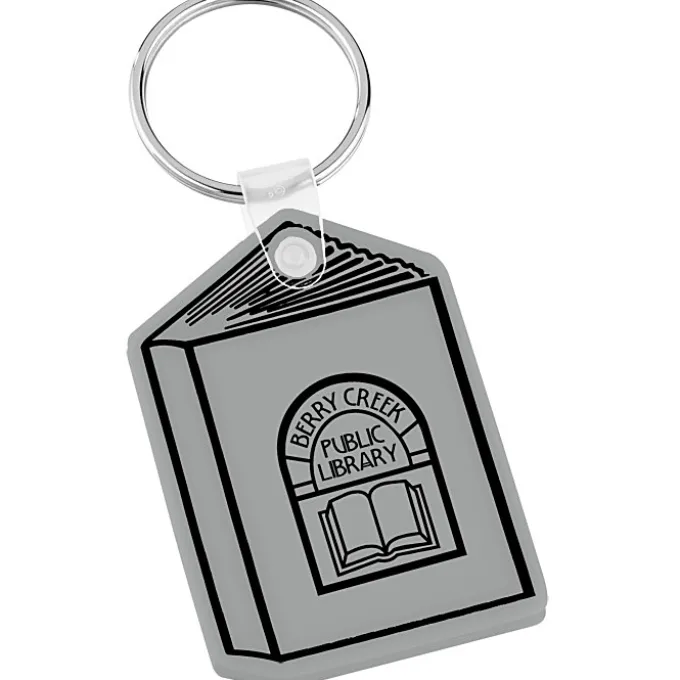 Book Soft Keychain - Opaque