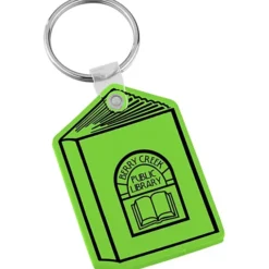 Book Soft Keychain - Translucent