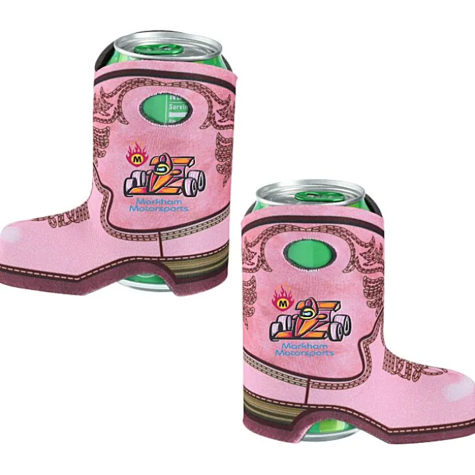 Boot Pocket Can Holder - Full Color - Cowboy Boot