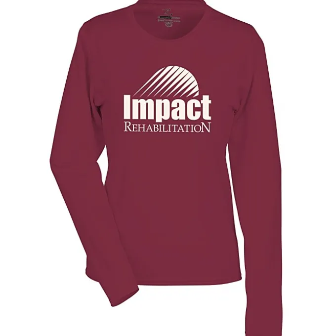 Boston Long Sleeve Training Tech Tee - Ladies'