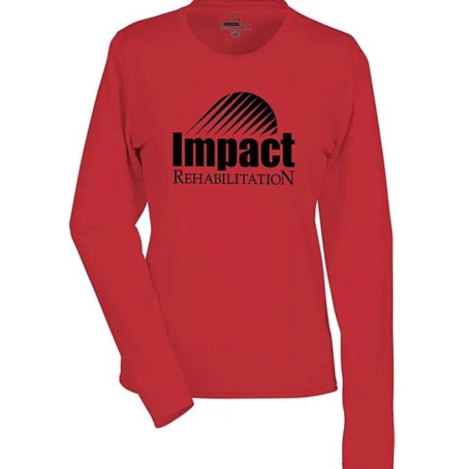 Boston Long Sleeve Training Tech Tee - Ladies'