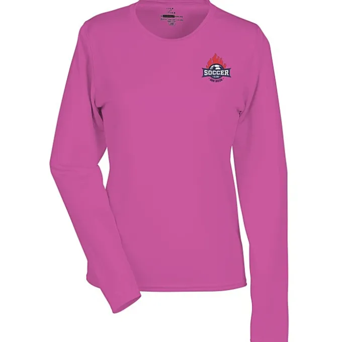 Boston Long Sleeve Training Tech Tee - Ladies' - Embroidered