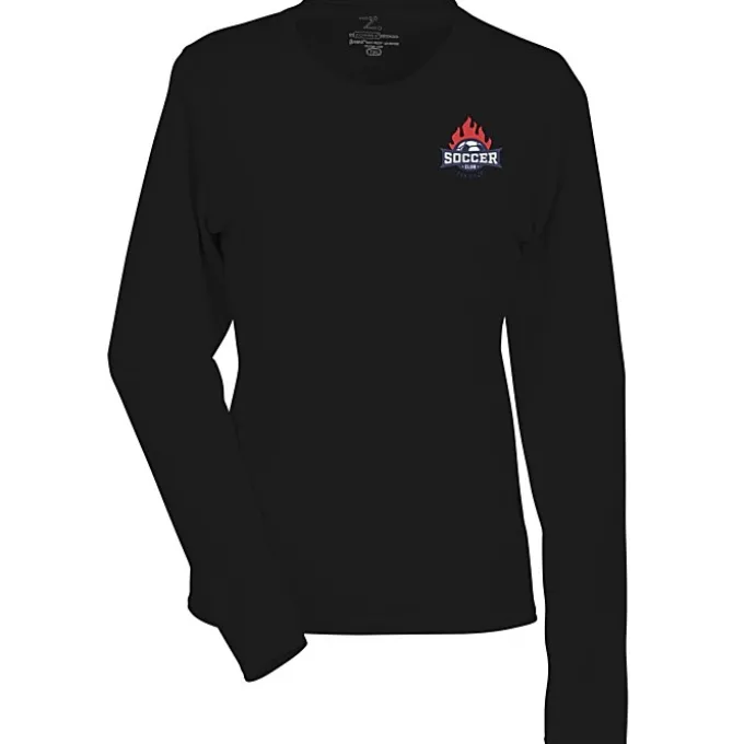 Boston Long Sleeve Training Tech Tee - Ladies' - Embroidered