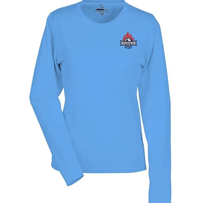 Boston Long Sleeve Training Tech Tee - Ladies' - Embroidered